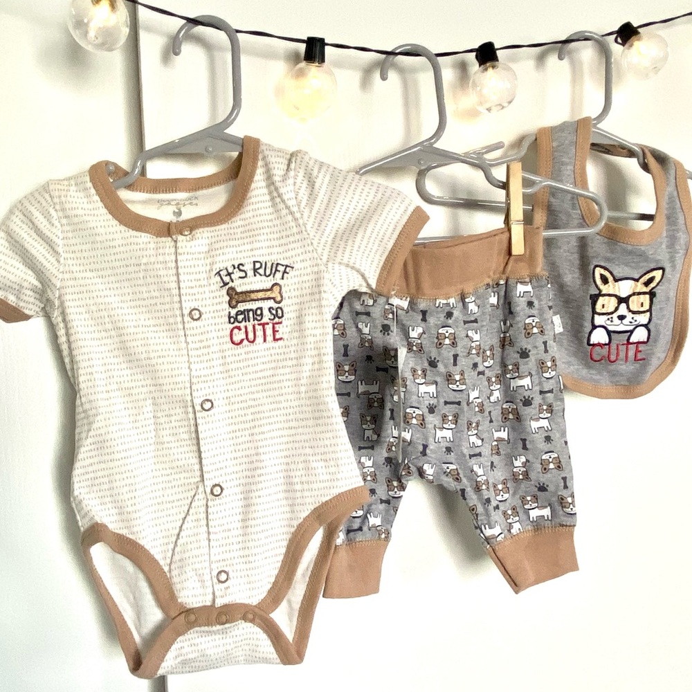 Duck Duck Goose “Its Ruff” Matching Set